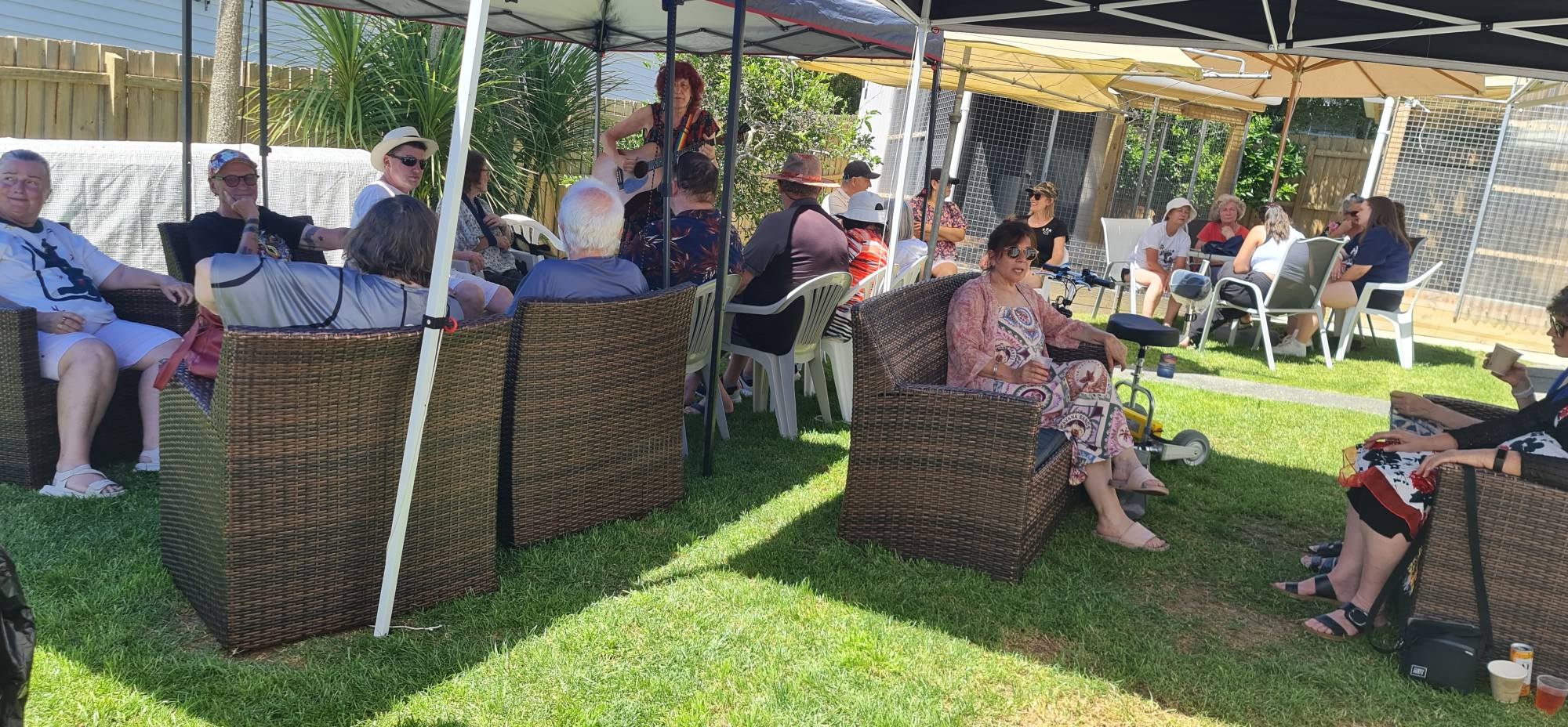 A gathering of 25-30 people attended our afternoon tea.